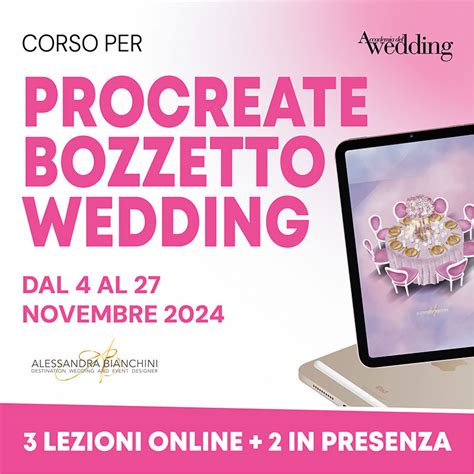 Corso Bozzetto Wedding .